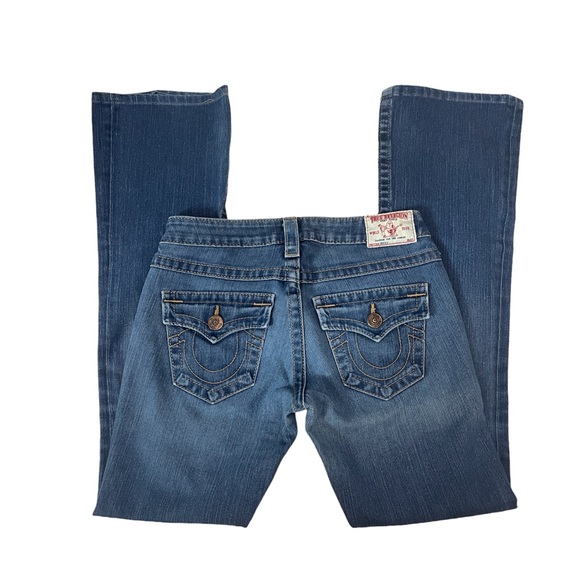 Vintage Y2K True Religion Low Rise Jeans Becky Bootcut Style - Picture 4 of 15